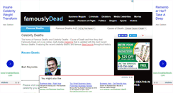 Desktop Screenshot of famously-dead.com